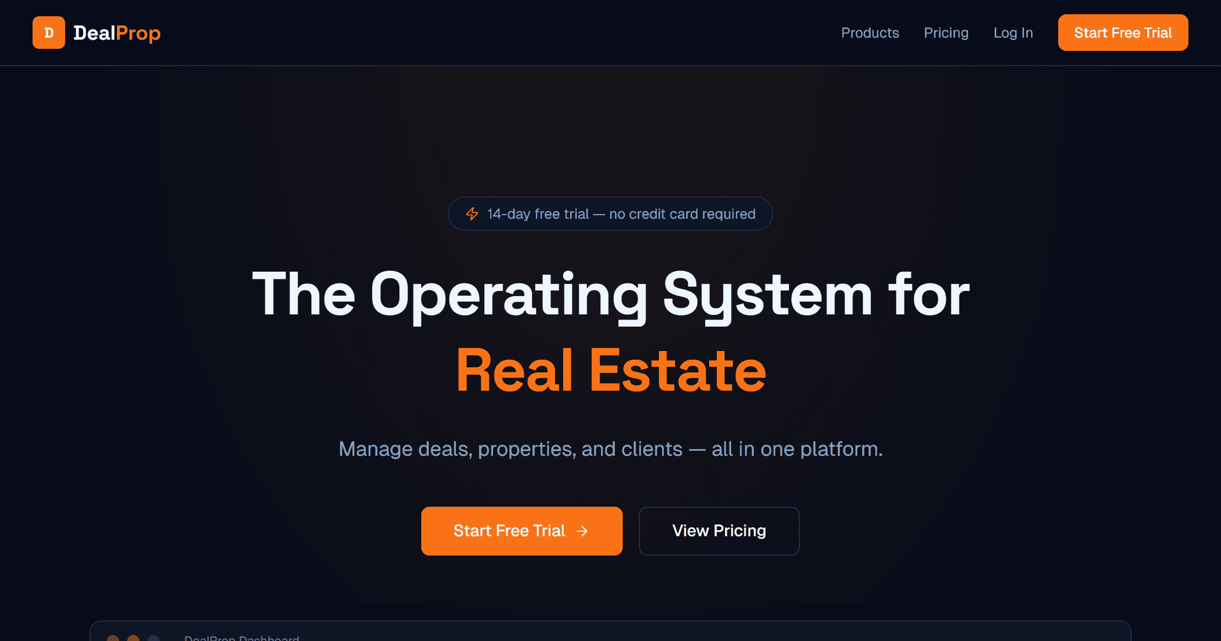 DealProp preview